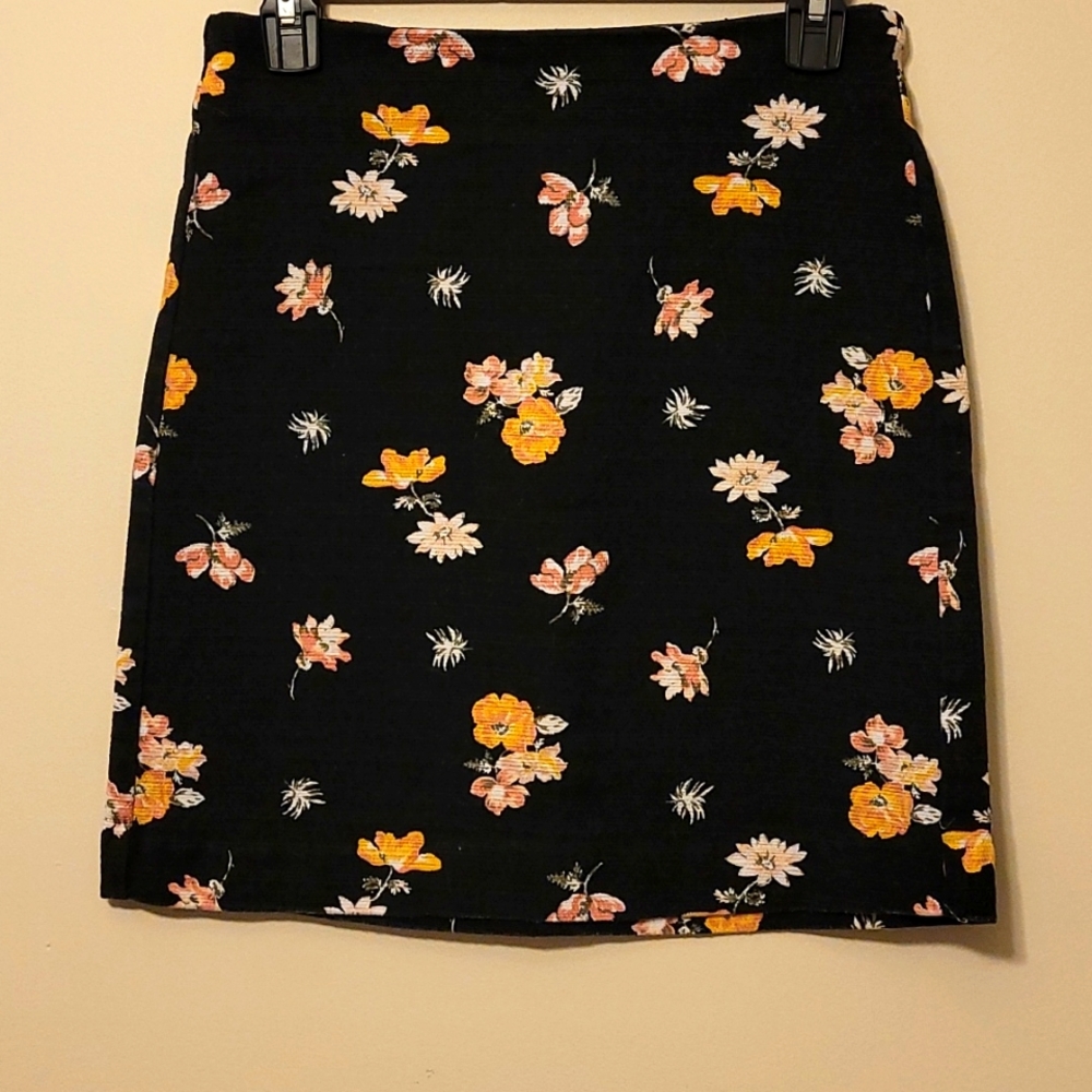 Loft Outlet Floral Skirt